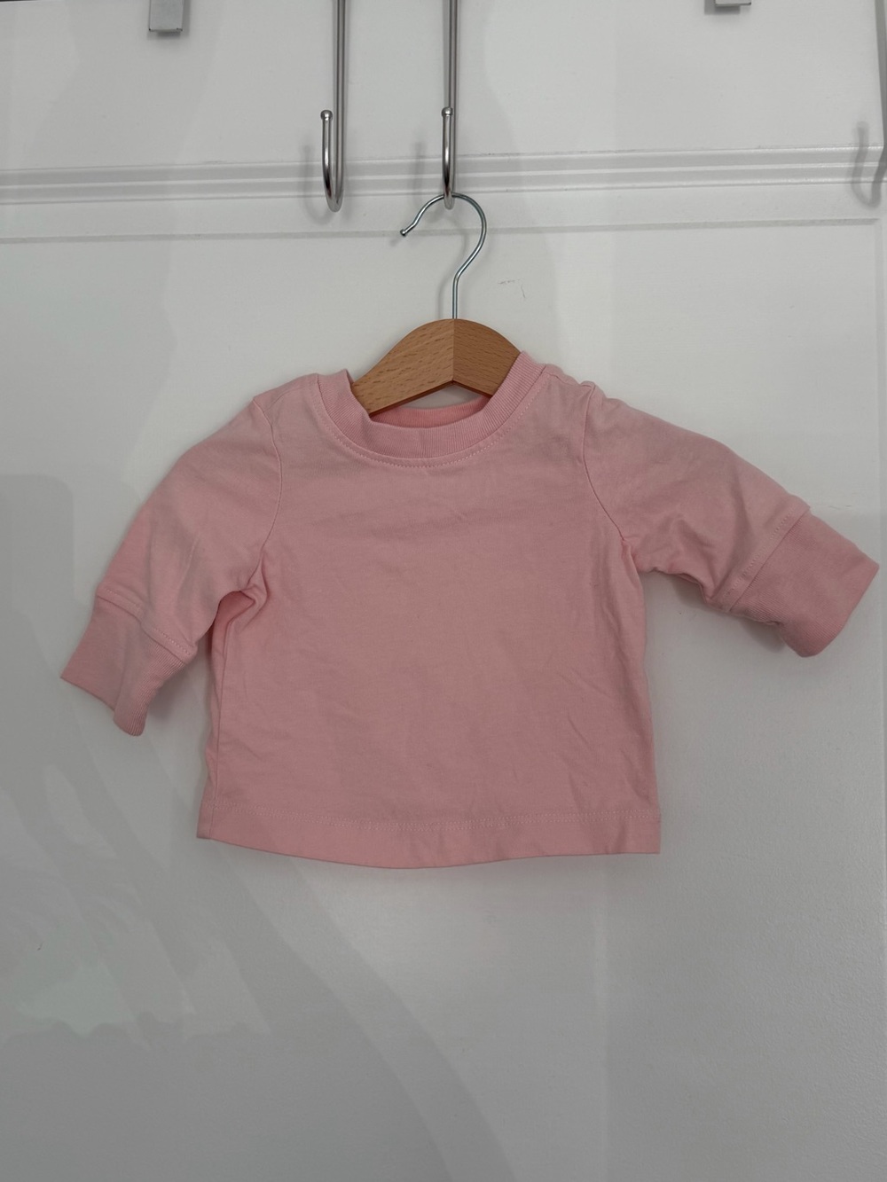 NEW Hanna Andersson 0-3 months COTTON Long-Sleeve Baby Top 50cm